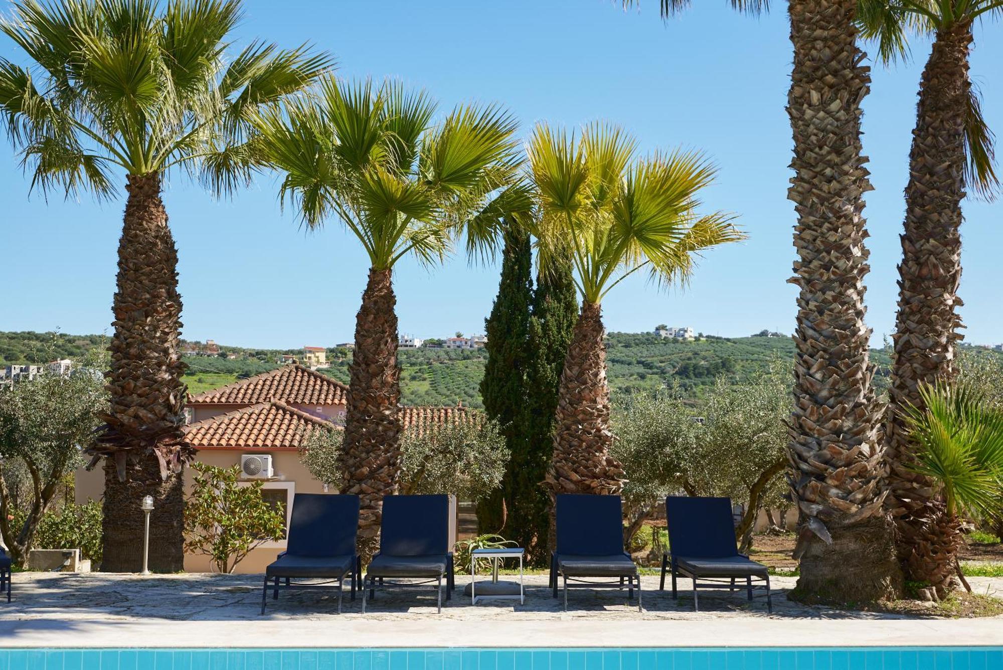 The Olive Grove Villas With Swimming Pool And Breakfast Арханес Экстерьер фото